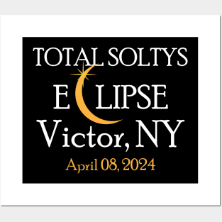 NY Soltys Eclipse Apparel - Solar Eclipse 04.08.24 Posters and Art